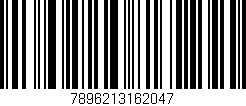 Código de barras (EAN, GTIN, SKU, ISBN): '7896213162047'