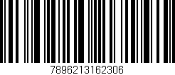 Código de barras (EAN, GTIN, SKU, ISBN): '7896213162306'