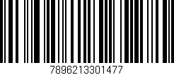 Código de barras (EAN, GTIN, SKU, ISBN): '7896213301477'