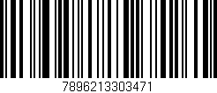 Código de barras (EAN, GTIN, SKU, ISBN): '7896213303471'