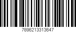 Código de barras (EAN, GTIN, SKU, ISBN): '7896213313647'