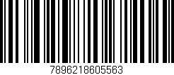 Código de barras (EAN, GTIN, SKU, ISBN): '7896218605563'
