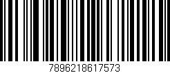 Código de barras (EAN, GTIN, SKU, ISBN): '7896218617573'