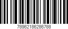 Código de barras (EAN, GTIN, SKU, ISBN): '78962186286788'