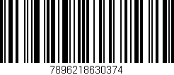 Código de barras (EAN, GTIN, SKU, ISBN): '7896218630374'
