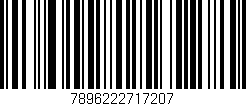 Código de barras (EAN, GTIN, SKU, ISBN): '7896222717207'