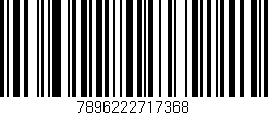 Código de barras (EAN, GTIN, SKU, ISBN): '7896222717368'
