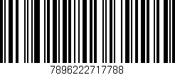 Código de barras (EAN, GTIN, SKU, ISBN): '7896222717788'