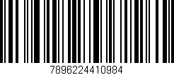 Código de barras (EAN, GTIN, SKU, ISBN): '7896224410984'