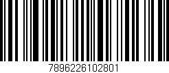 Código de barras (EAN, GTIN, SKU, ISBN): '7896226102801'