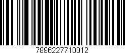Código de barras (EAN, GTIN, SKU, ISBN): '7896227710012'