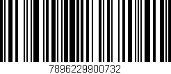 Código de barras (EAN, GTIN, SKU, ISBN): '7896229900732'