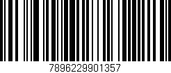 Código de barras (EAN, GTIN, SKU, ISBN): '7896229901357'