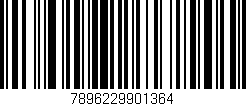 Código de barras (EAN, GTIN, SKU, ISBN): '7896229901364'