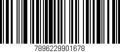 Código de barras (EAN, GTIN, SKU, ISBN): '7896229901678'