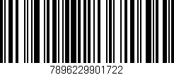 Código de barras (EAN, GTIN, SKU, ISBN): '7896229901722'