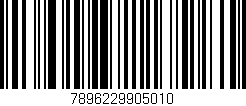 Código de barras (EAN, GTIN, SKU, ISBN): '7896229905010'