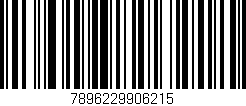 Código de barras (EAN, GTIN, SKU, ISBN): '7896229906215'