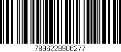 Código de barras (EAN, GTIN, SKU, ISBN): '7896229906277'