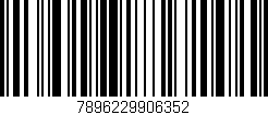 Código de barras (EAN, GTIN, SKU, ISBN): '7896229906352'