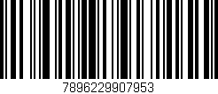 Código de barras (EAN, GTIN, SKU, ISBN): '7896229907953'