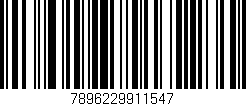 Código de barras (EAN, GTIN, SKU, ISBN): '7896229911547'