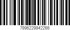 Código de barras (EAN, GTIN, SKU, ISBN): '7896229942268'