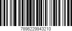 Código de barras (EAN, GTIN, SKU, ISBN): '7896229943210'