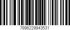 Código de barras (EAN, GTIN, SKU, ISBN): '7896229943531'