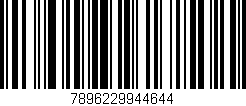 Código de barras (EAN, GTIN, SKU, ISBN): '7896229944644'