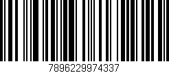 Código de barras (EAN, GTIN, SKU, ISBN): '7896229974337'