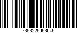 Código de barras (EAN, GTIN, SKU, ISBN): '7896229996049'