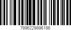 Código de barras (EAN, GTIN, SKU, ISBN): '7896229996186'