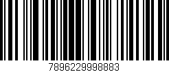 Código de barras (EAN, GTIN, SKU, ISBN): '7896229998883'