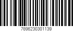 Código de barras (EAN, GTIN, SKU, ISBN): '7896230301139'