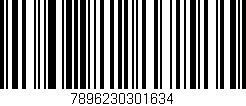 Código de barras (EAN, GTIN, SKU, ISBN): '7896230301634'