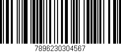 Código de barras (EAN, GTIN, SKU, ISBN): '7896230304567'
