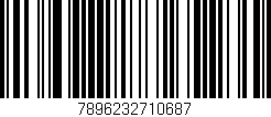 Código de barras (EAN, GTIN, SKU, ISBN): '7896232710687'