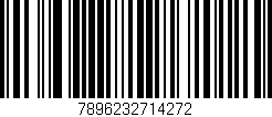 Código de barras (EAN, GTIN, SKU, ISBN): '7896232714272'
