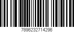 Código de barras (EAN, GTIN, SKU, ISBN): '7896232714296'