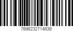 Código de barras (EAN, GTIN, SKU, ISBN): '7896232714838'