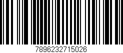 Código de barras (EAN, GTIN, SKU, ISBN): '7896232715026'