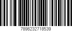 Código de barras (EAN, GTIN, SKU, ISBN): '7896232718539'
