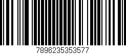 Código de barras (EAN, GTIN, SKU, ISBN): '7896235353577'