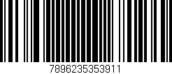 Código de barras (EAN, GTIN, SKU, ISBN): '7896235353911'