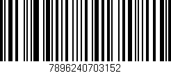 Código de barras (EAN, GTIN, SKU, ISBN): '7896240703152'