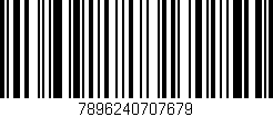 Código de barras (EAN, GTIN, SKU, ISBN): '7896240707679'
