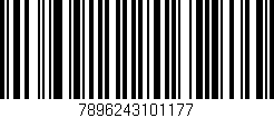 Código de barras (EAN, GTIN, SKU, ISBN): '7896243101177'
