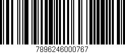 Código de barras (EAN, GTIN, SKU, ISBN): '7896246000767'