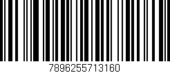 Código de barras (EAN, GTIN, SKU, ISBN): '7896255713160'